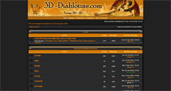 Desktop Screenshot of 3d-diablotine.com