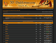 Tablet Screenshot of 3d-diablotine.com